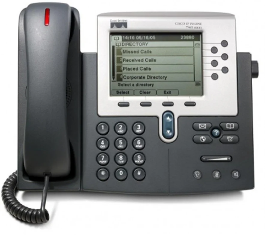 تلفن تحت شبکه سیسکو مدل CP-7961G