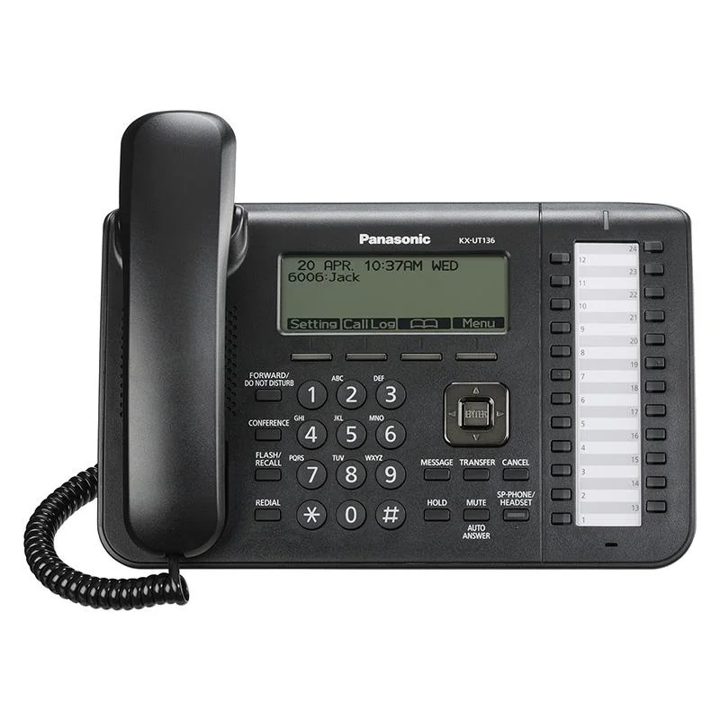 تلفن سانترال تحت شبکه SIP پاناسونیک مدل KX-UT136
