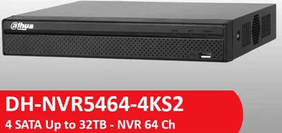 ضبط کننده ویدیوئی داهوا مدل DHI-NVR5464-4KS2