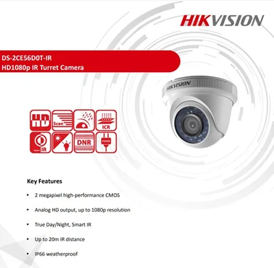دوربین مدار بسته هایک ویژن مدل DS-2CE56D0T-IR