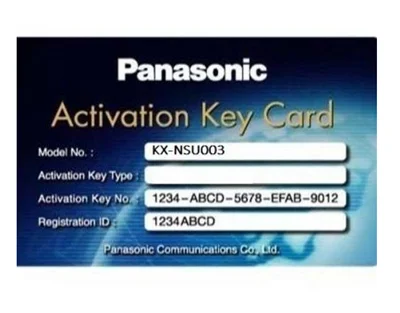 لایسنس backupگیری سانترال پاناسونیک مدل NSU003