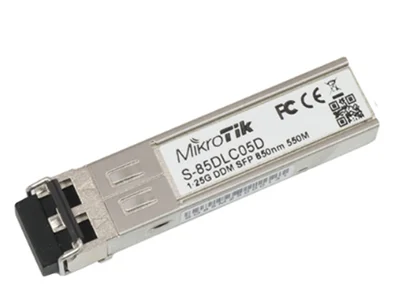 ماژول فیبر نوری SFP مالتی مود میکروتیک 1.25G MM