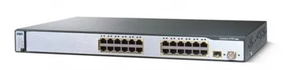 سوئیچ شبکه سیسکو مدل WS-C3750-24FS-S