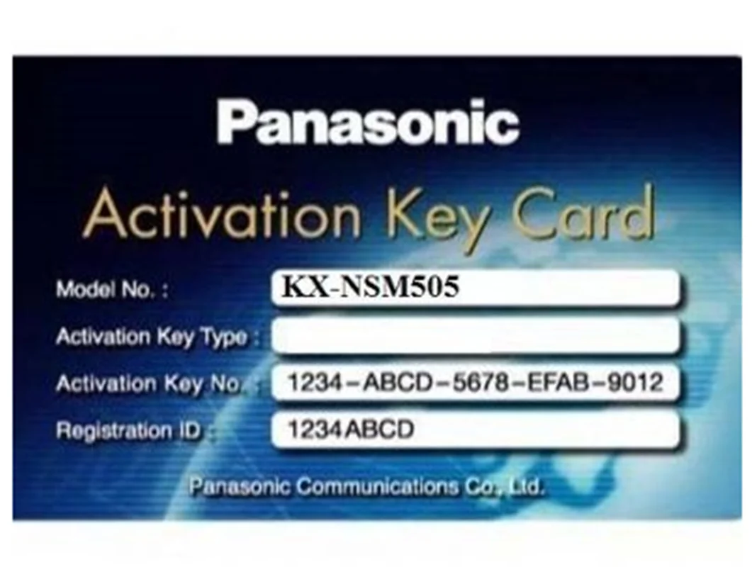 لایسنس داخلی IP سانترال پاناسونیک مدل KX-NSM505