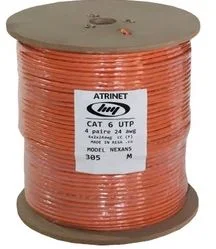کابل شبکه نگزنس مدل CAT6 SFTP 0/45 cu RESANET