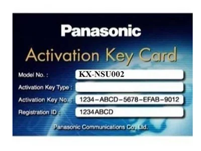 لایسنس ضبط مکالمات سانترال پاناسونیک مدل KX-NSU002