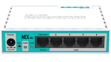 روتر میکروتیک مدل RB 750-R2 HEX Lite