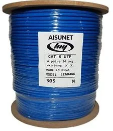 کابل شبکه لگراند مدل CAT6 UTP 0/52 cu AISUNET