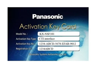 لایسنس سانترال پاناسونیک مدل KX-NSF101