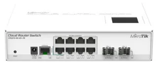 سوئیچ روتر میکروتیک مدل CRS210-8G-2S Plus IN
